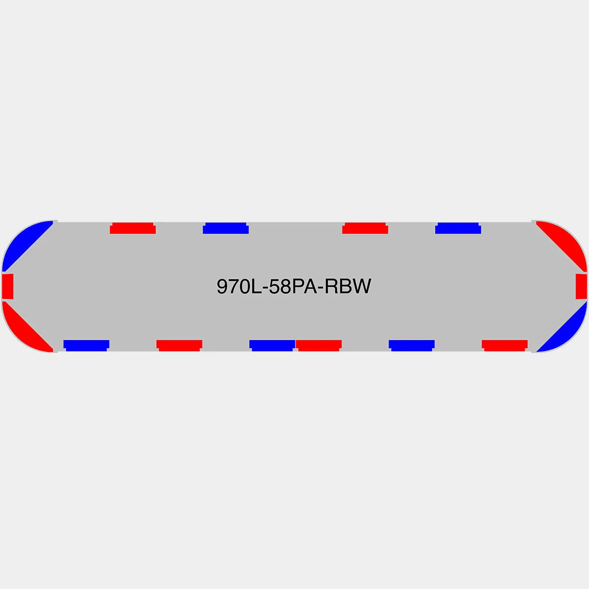 58" Scorpion Series NFPA LED Light Bar w/o Preemption