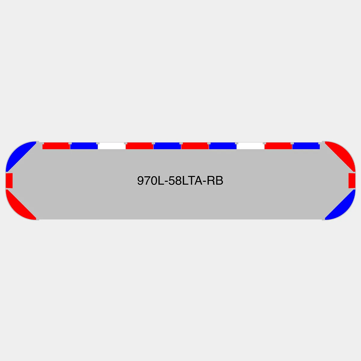 58" Scorpion Series NFPA LED Light Bar w/o Preemption