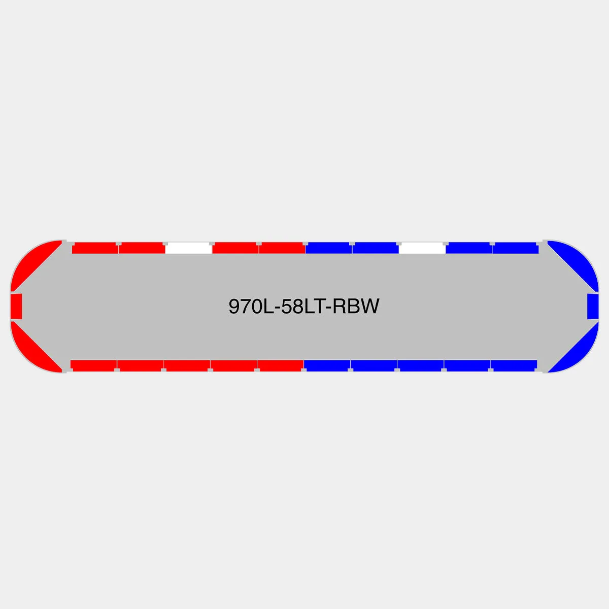58" Scorpion Series NFPA LED Light Bar w/o Preemption