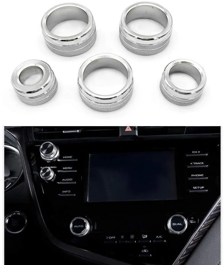5pcs Center  Console  Knobs  Ac  Air  Conditioning