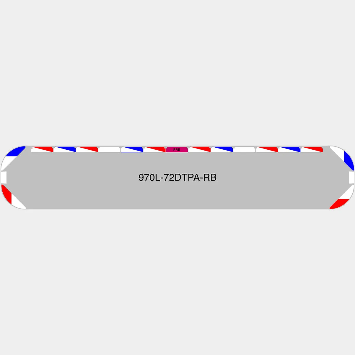 72" Scorpion Series NFPA LED Light Bar w/ Preemption