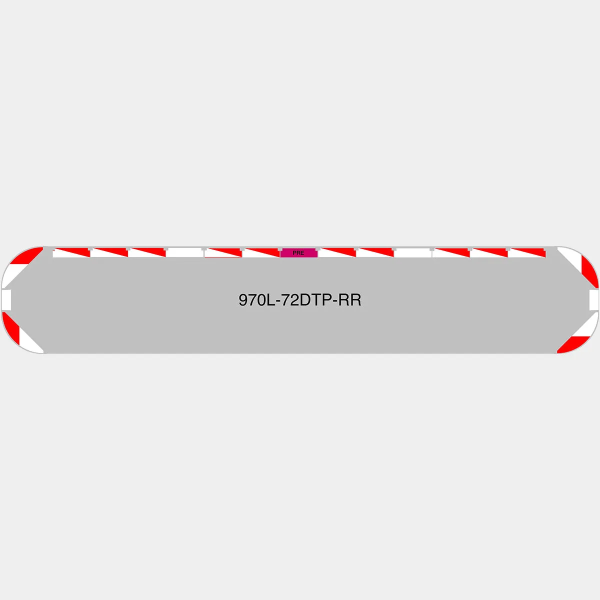 72" Scorpion Series NFPA LED Light Bar w/ Preemption