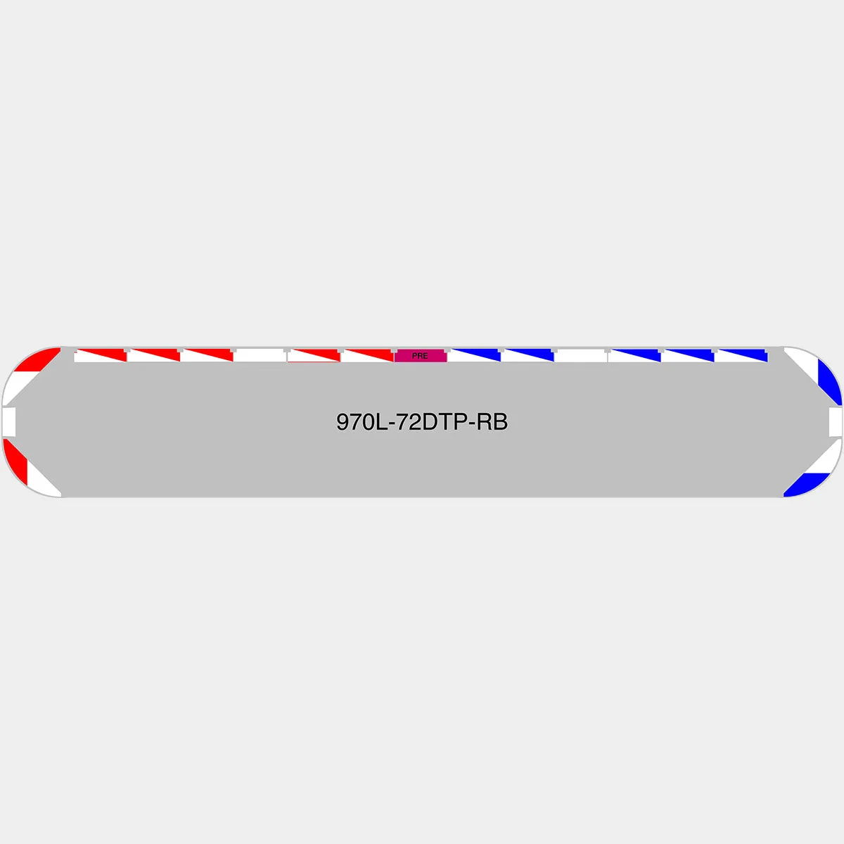 72" Scorpion Series NFPA LED Light Bar w/ Preemption