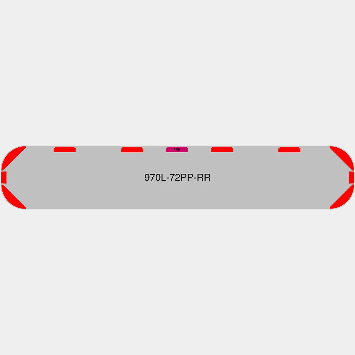 72" Scorpion Series NFPA LED Light Bar w/ Preemption