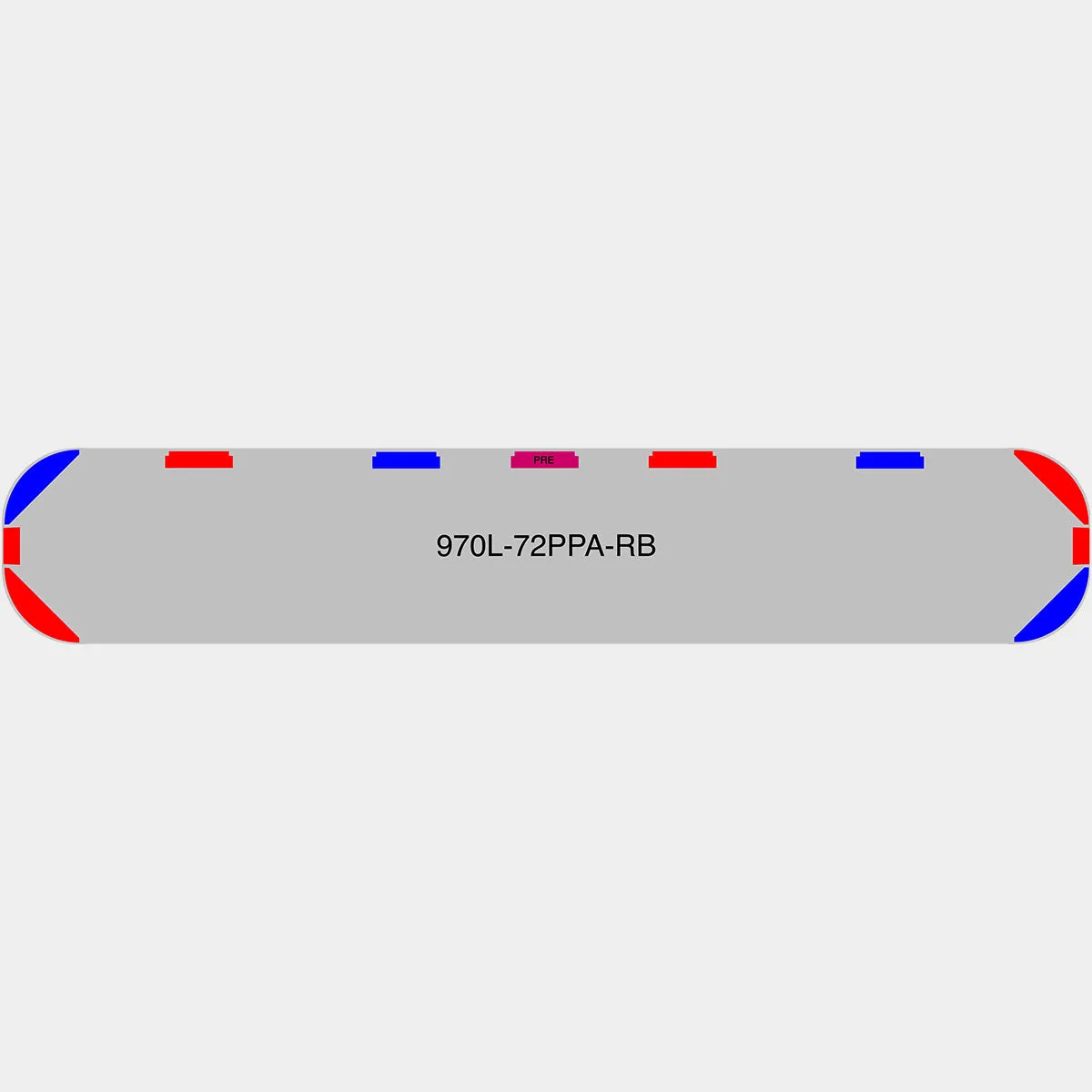 72" Scorpion Series NFPA LED Light Bar w/ Preemption