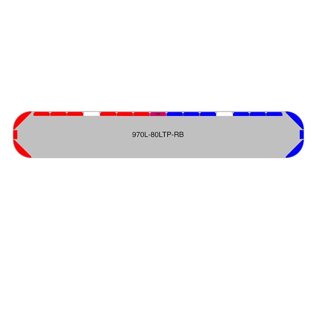80" Scorpion Series NFPA LED Light Bar w/ Preemption
