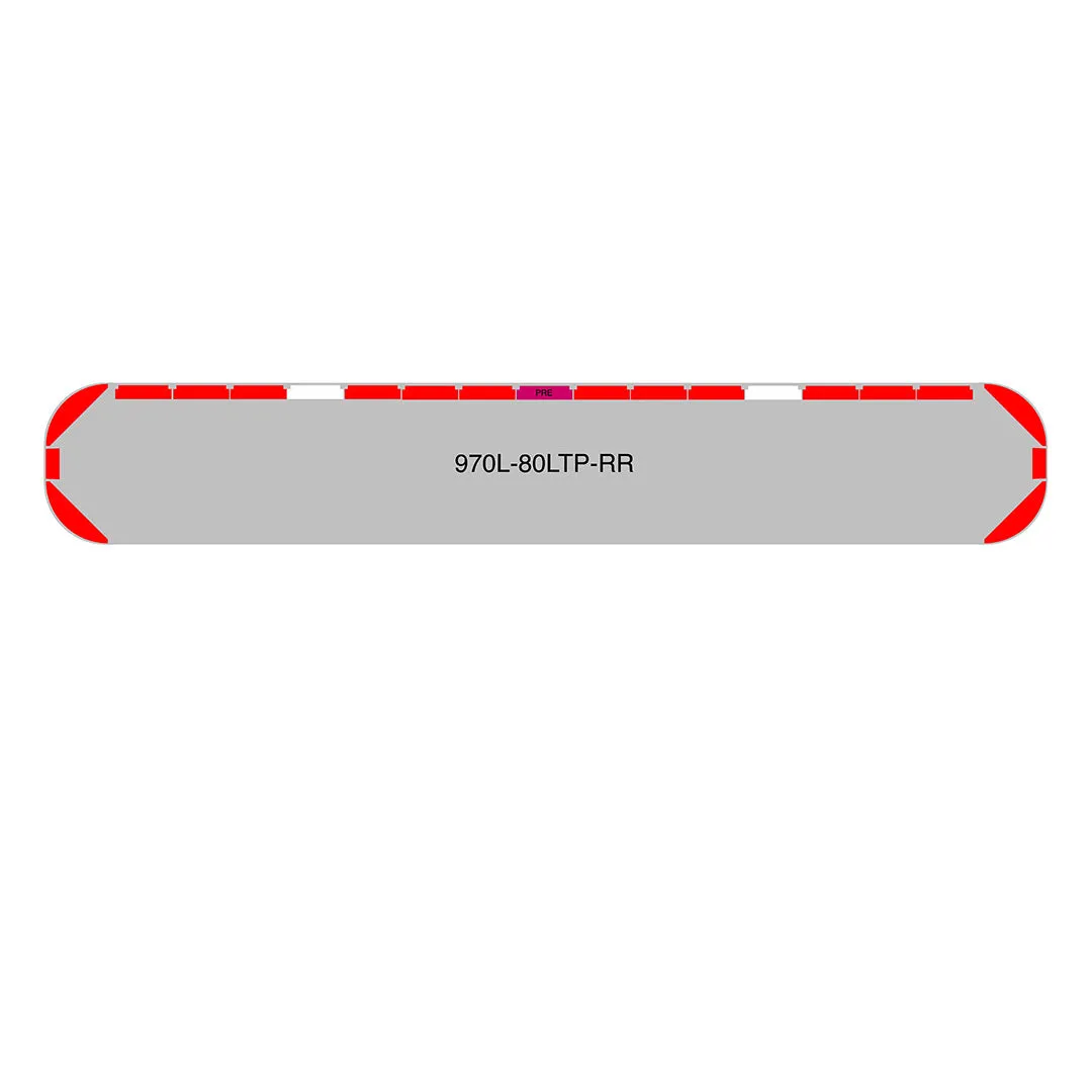 80" Scorpion Series NFPA LED Light Bar w/ Preemption