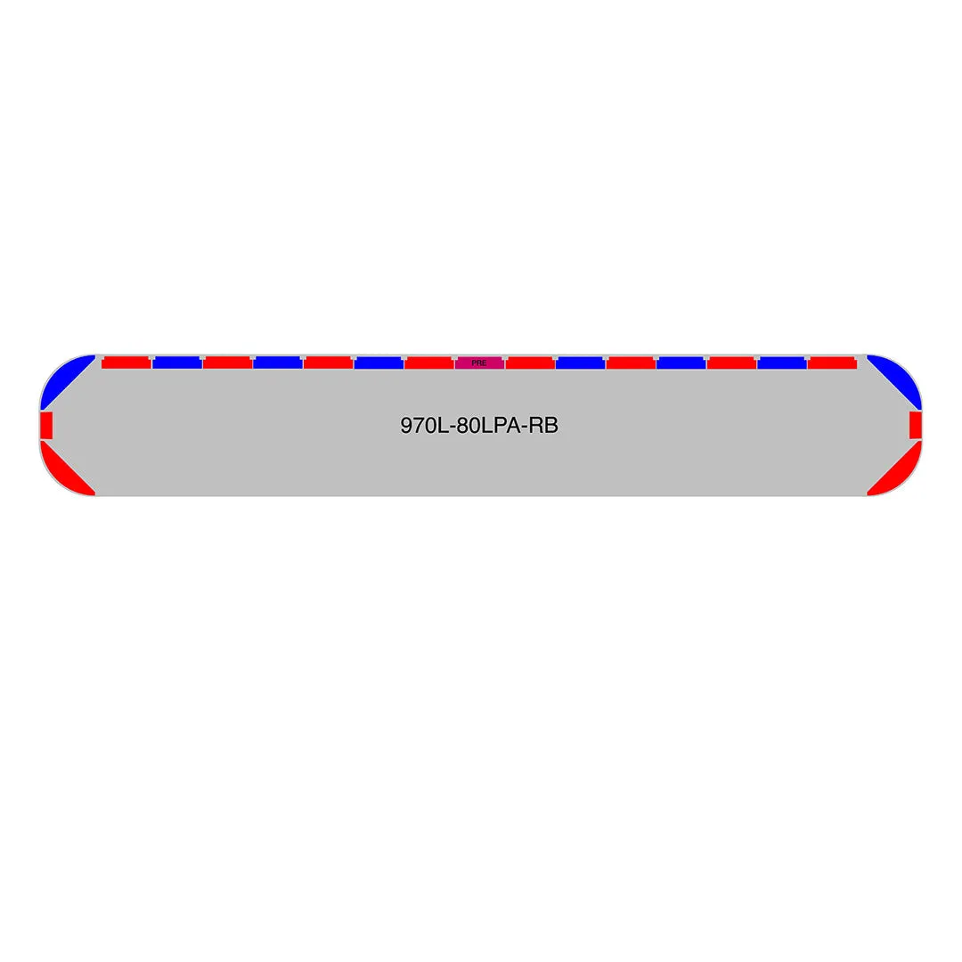 80" Scorpion Series NFPA LED Light Bar w/ Preemption