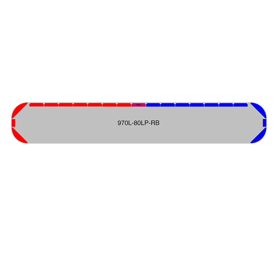 80" Scorpion Series NFPA LED Light Bar w/ Preemption