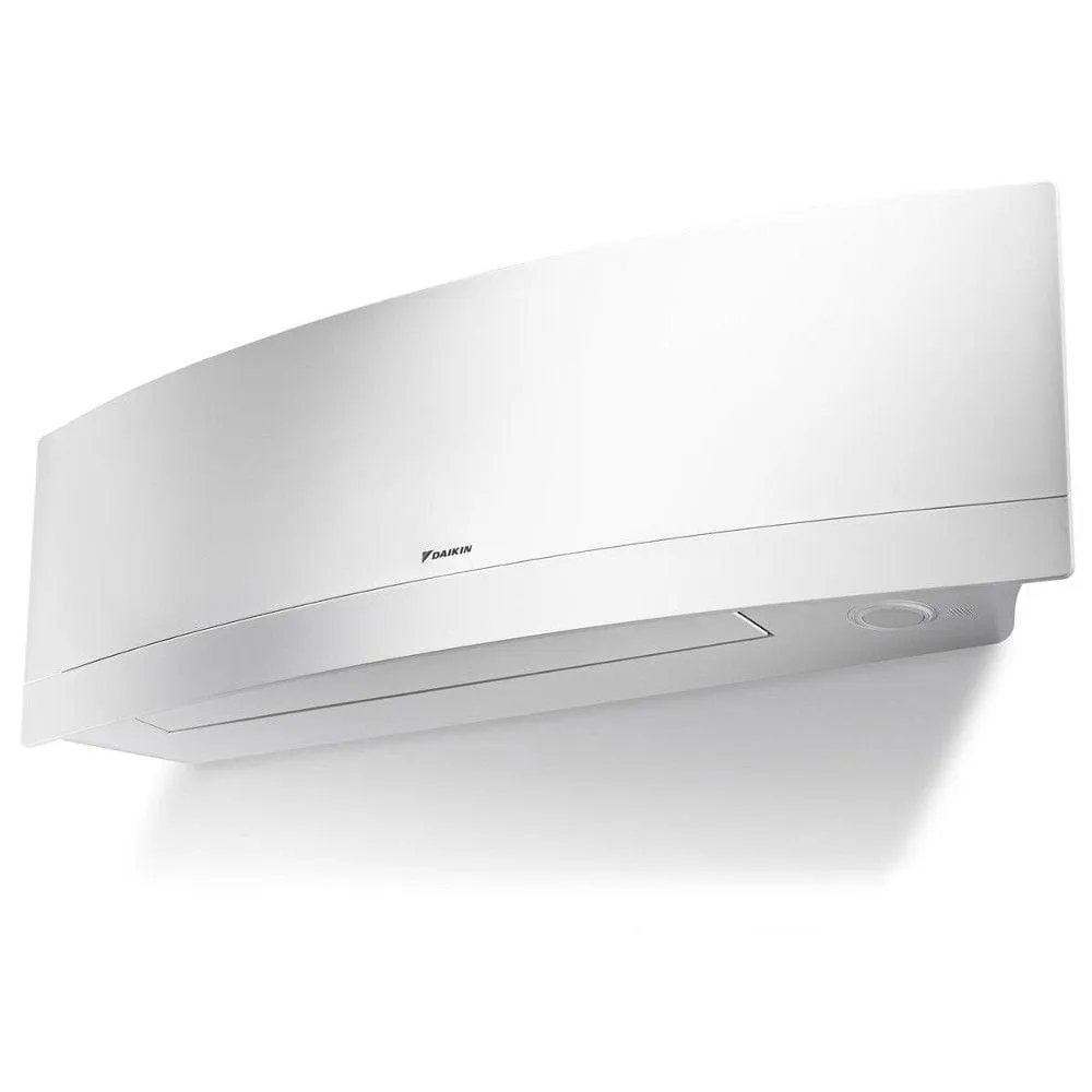 9,000 BTU Daikin Emura White 18 SEER Wall-Mounted Ductless Mini-Split Inverter Air Conditioner Heat Pump System (230 Volt) RX09RMVJU9A   FTXR09TVJUW