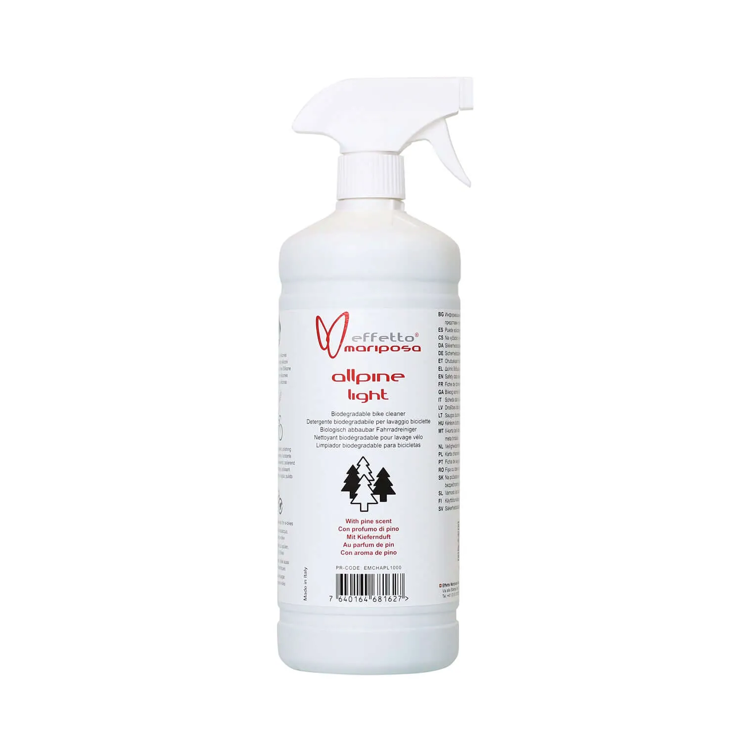Allpine Light - biodegradable bicycle cleaner