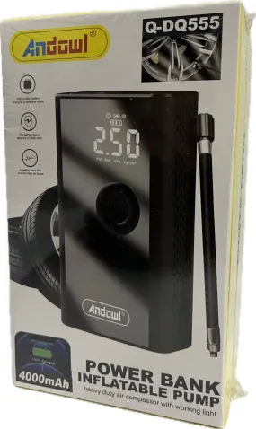 Andowl Powerbank Inflatable Pump 4000mAh QDQ555