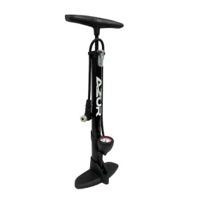Azur Performance Alloy Clever Valve Pump With Gauge - Black