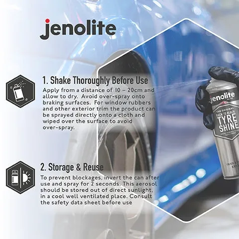 Back To Black Tyre Shine Aerosol | 500ml