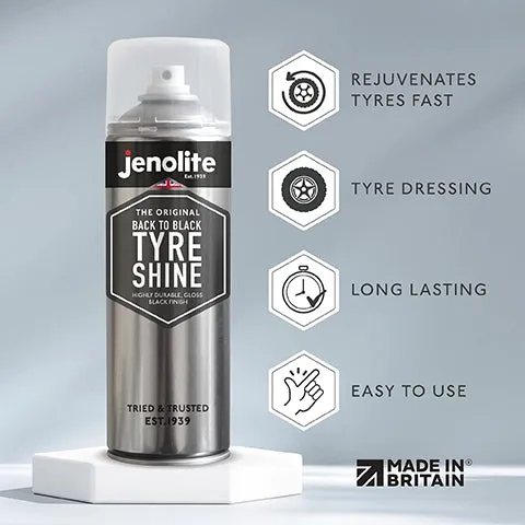 Back To Black Tyre Shine Aerosol | 500ml