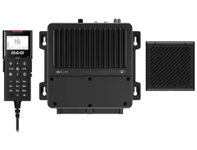 B&G VHF V100 System, Transceiver Box, Speaker, Handset, Wi-Fi Antenna