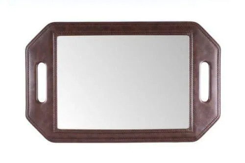 Barber Loco Back Mirror PU Leather