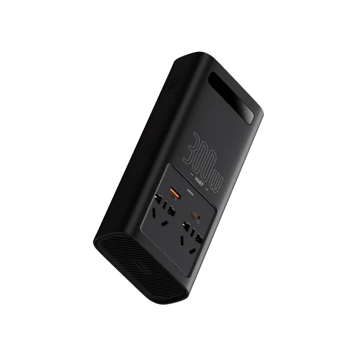 Baseus IGBT Power Inverter 300W - Black