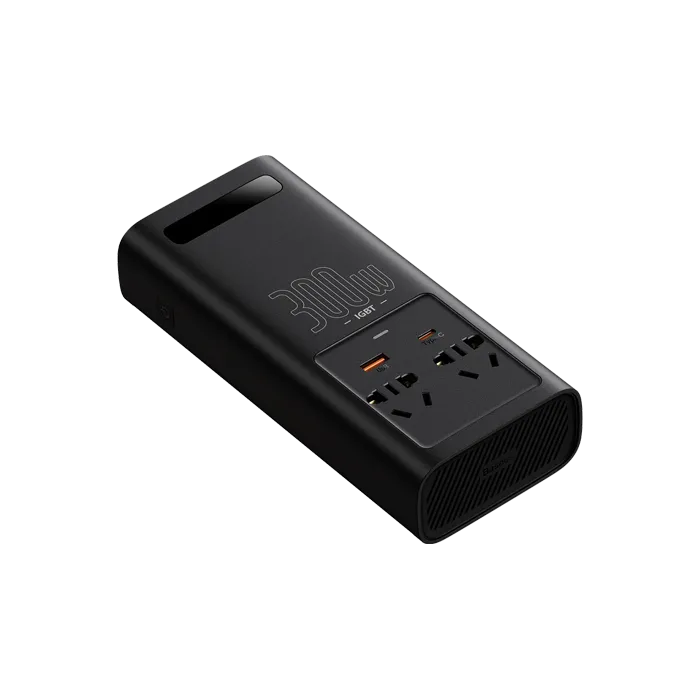 Baseus IGBT Power Inverter 300W - Black