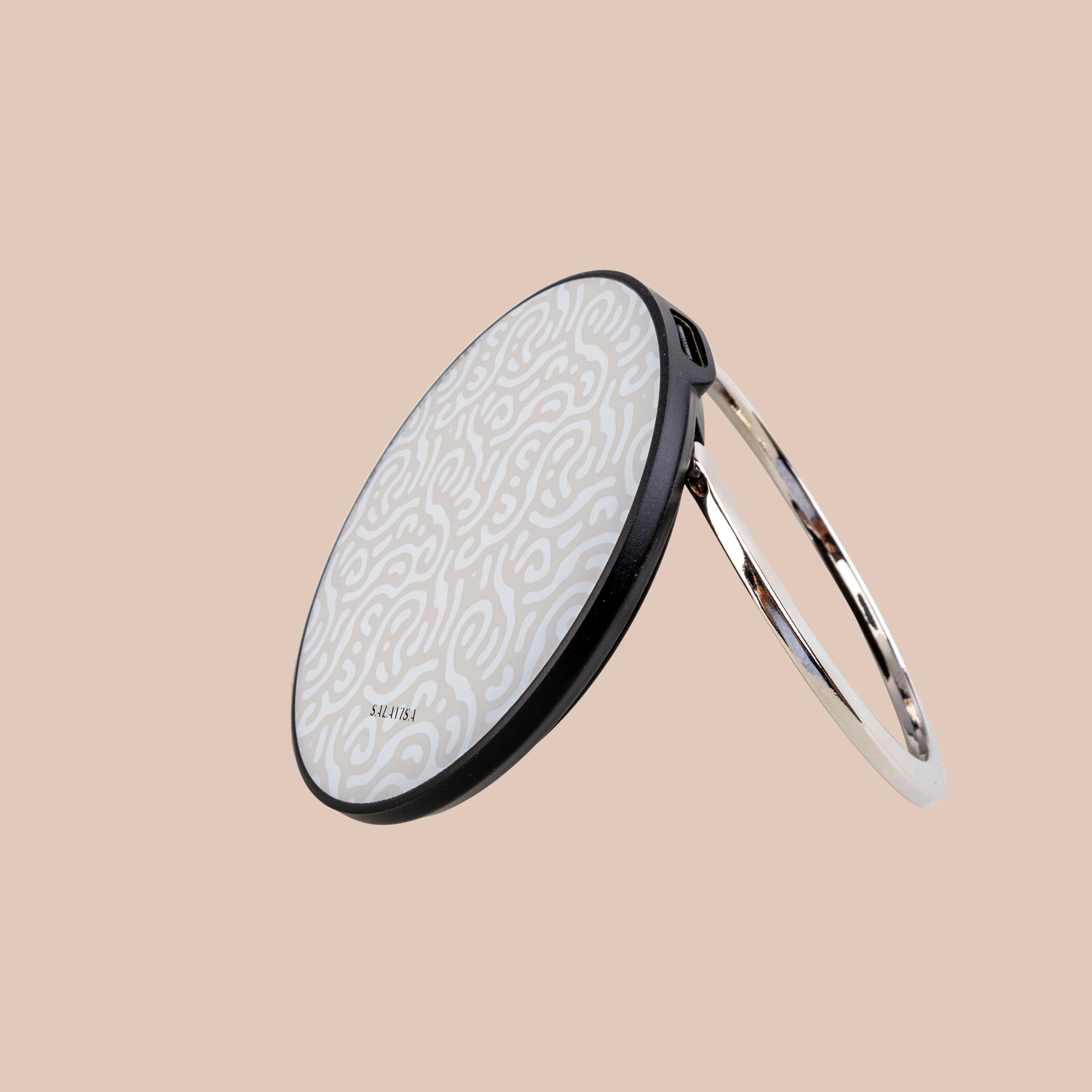 Beige Curl Wireless Charger