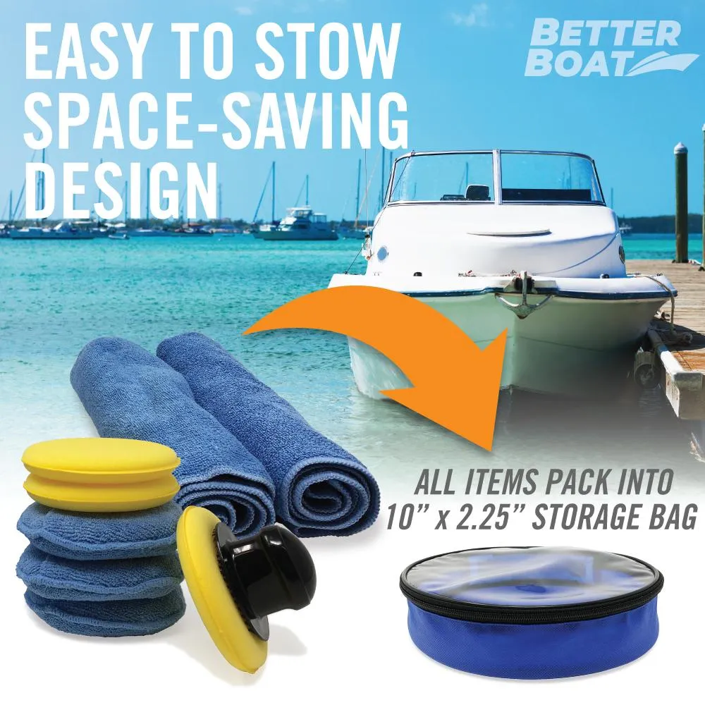 Better Boat Microfiber Wax Applicator Set