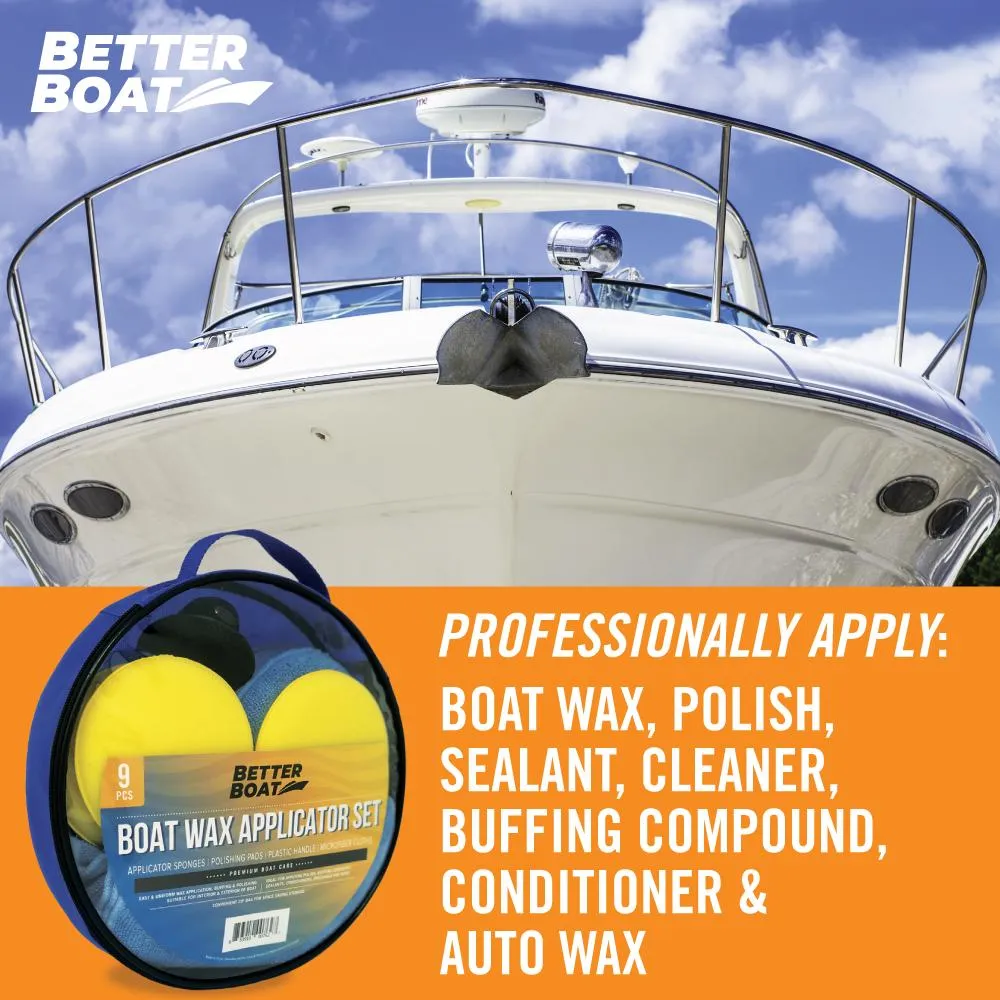 Better Boat Microfiber Wax Applicator Set