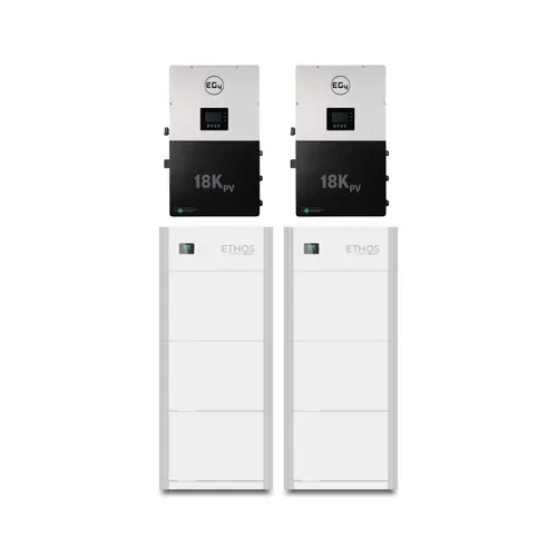 BigBattery | ETHOS Battery EG4-18Kpv Bundle - Outdoor Energy System | 24kW Output Total w/ 20.4kWh to 61.4kWh [BNDL-B0005]