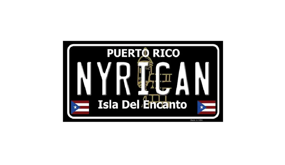 Black NYRican Vinyl Decals
