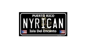 Black NYRican Vinyl Decals