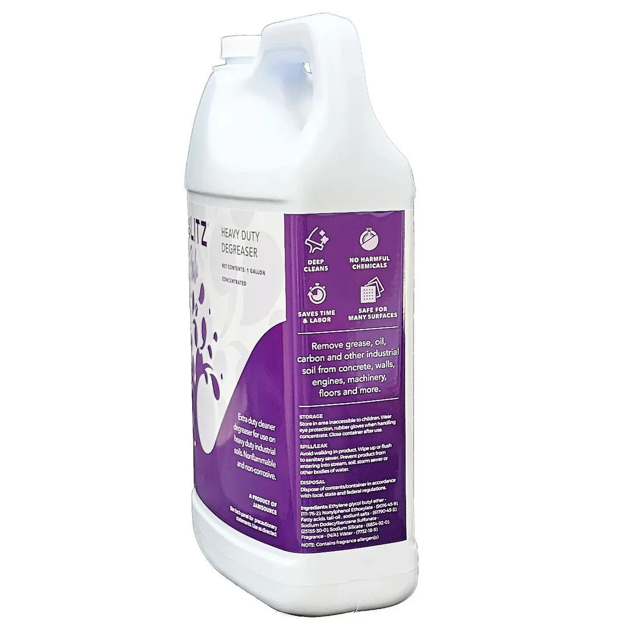 BlitzSolv Heavy Duty Degreaser Cleaner 1:20, 1 Gallon