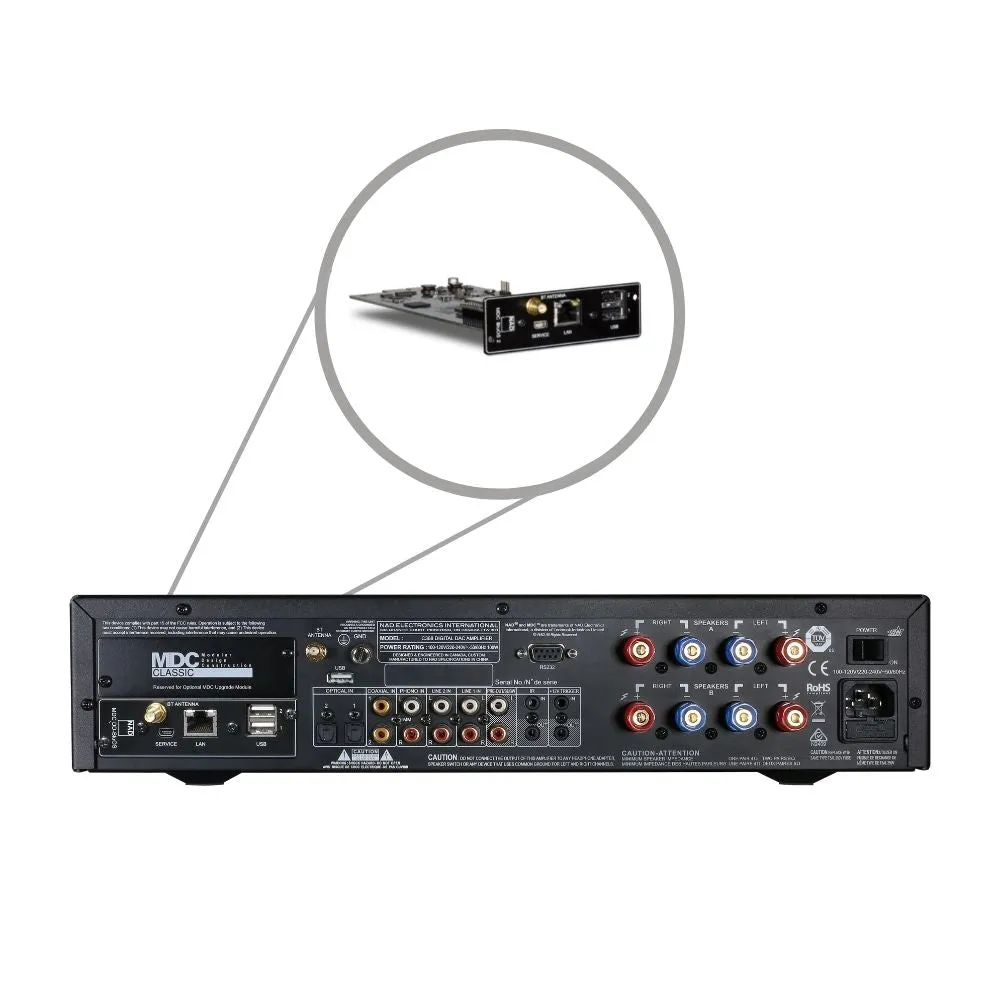 C 368 Hybrid Digital DAC Amplifier