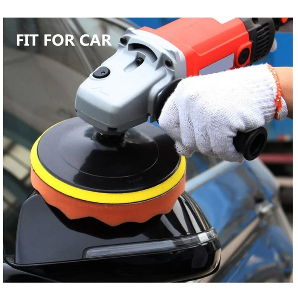 Car Polishing Pad 3/4/5/6/7 inch Sponge Buffing Waxing Pack of 8