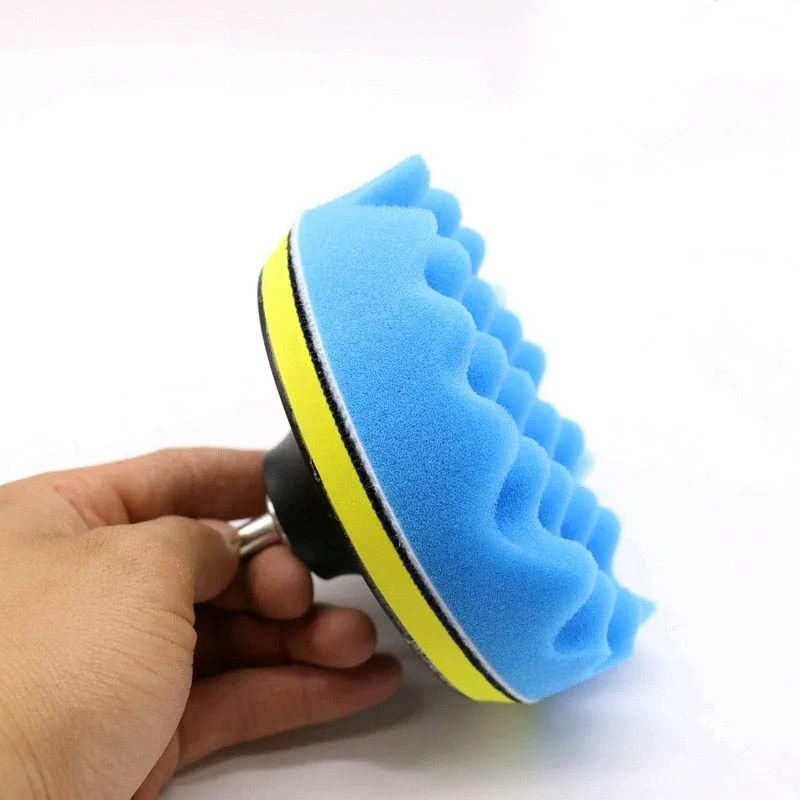 Car Polishing Pad 3/4/5/6/7 inch Sponge Buffing Waxing Pack of 8