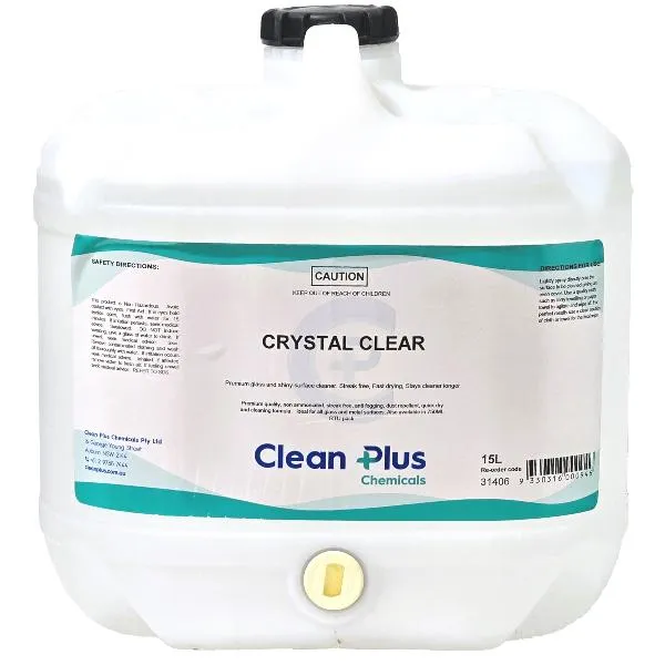 Clean Plus Crystal Clear Glass Cleaner