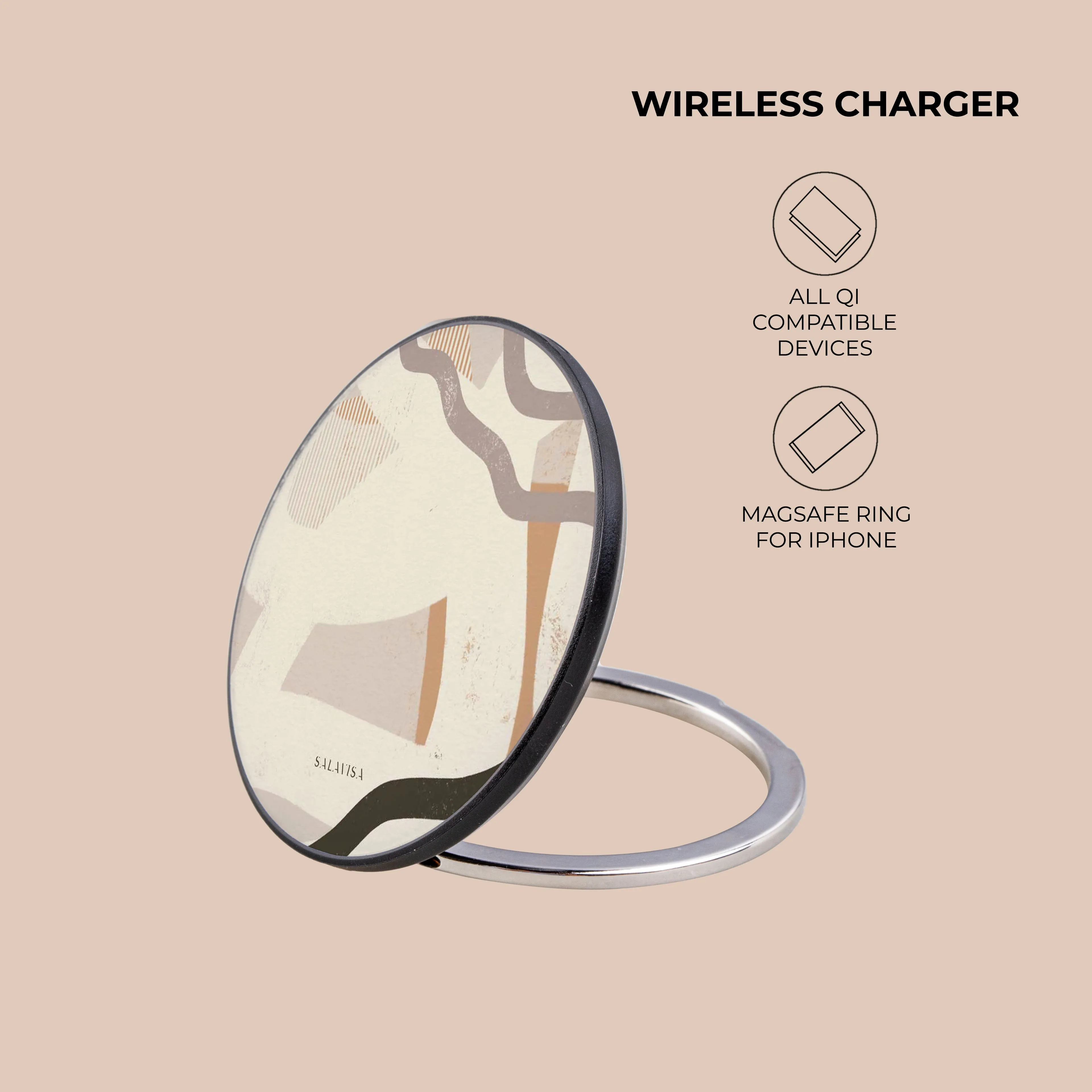 Coffee Organic Wireless Charger