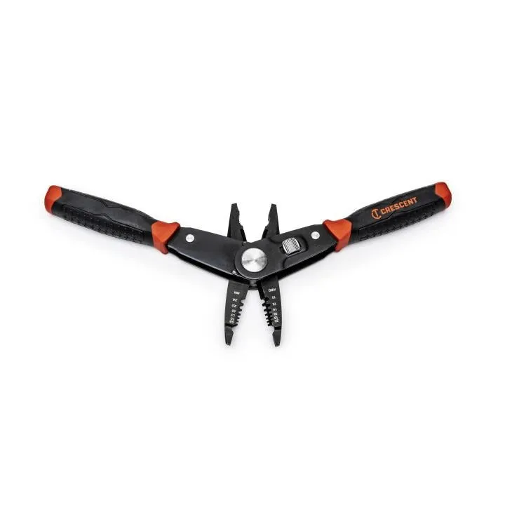 Crescent Tools CCP8V 2-in-1 Combo Dual Material Linesman's Pliers and Wire Stripper
