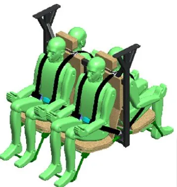 Crew Seat 2×2 B2B - Custom Order