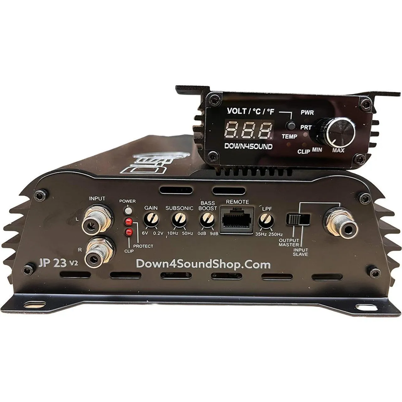 Down4Sound JP23 v2 BLACK 2800W RMS Class D Monoblock Amplifier