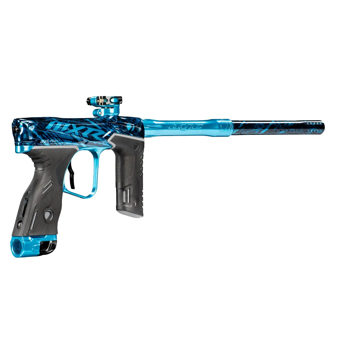 DYE MXR PGA BRANDED - BLACK/CYAN POLISH - PREORDER