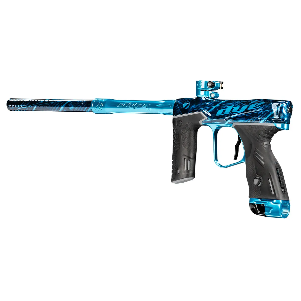 DYE MXR PGA BRANDED - BLACK/CYAN POLISH - PREORDER