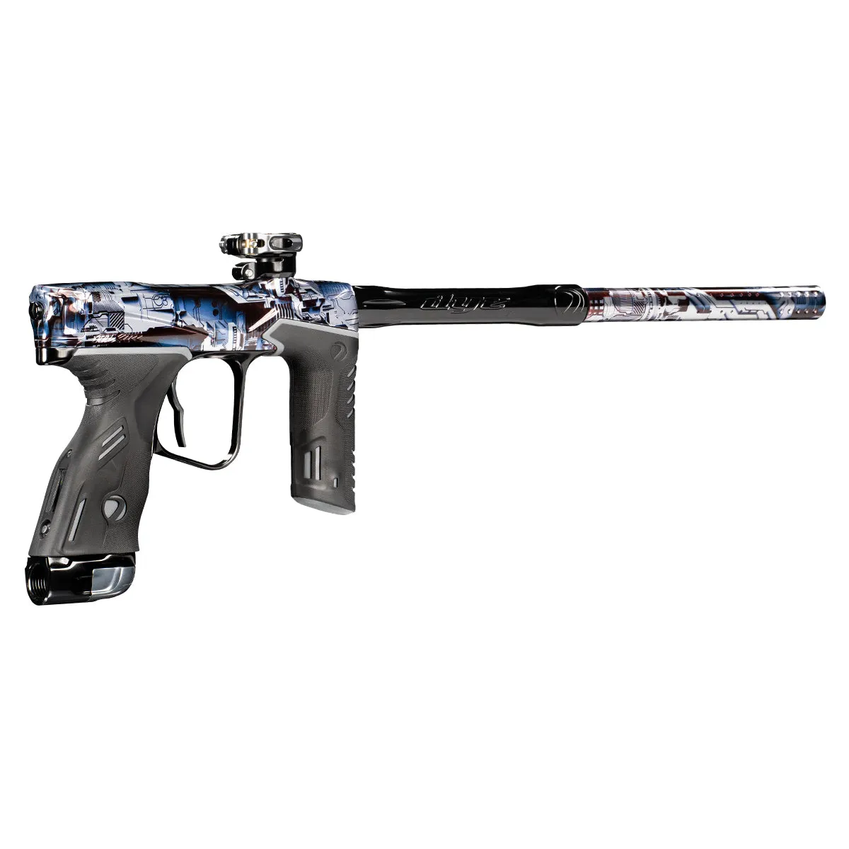 DYE MXR PGA DEATHSTAR - BLACK/BLUE/GRAY POLISH - PREORDER