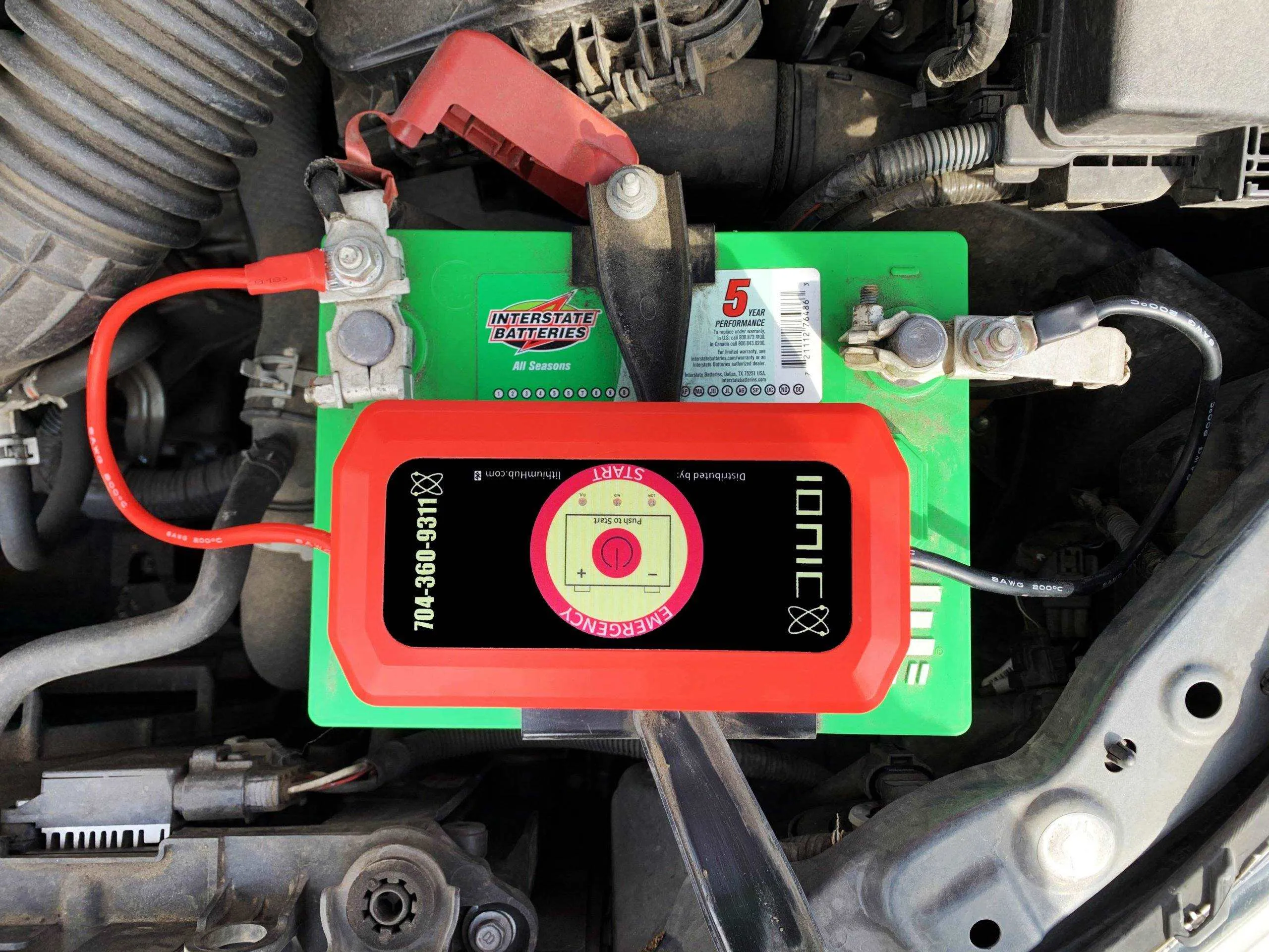 Emergency Battery Jump Start