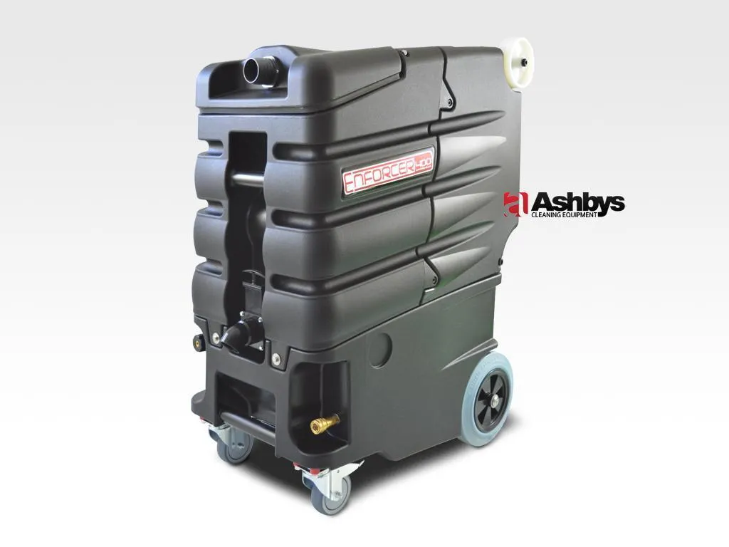 Enforcer Carpet Cleaning Machine | 800 psi | 2 x Lamb Ametek 6.6” Vacs | Remote Control & Sockets | Auto Fill & Gravity Auto-Drain Hose