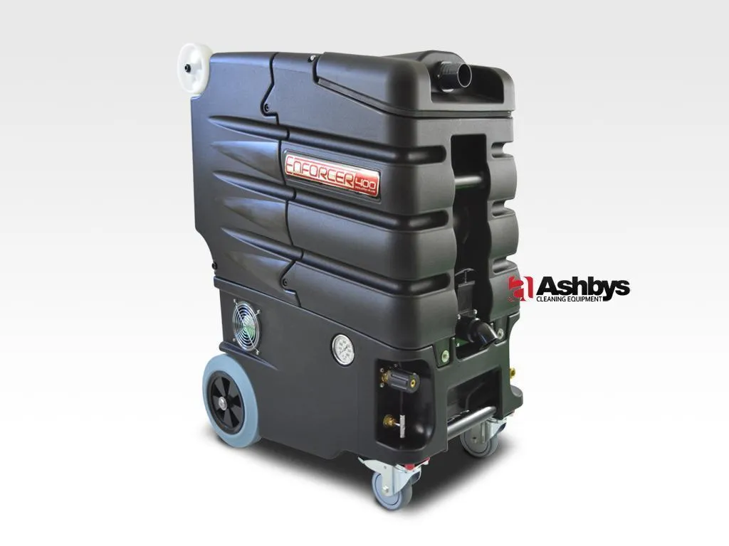 Enforcer Carpet Cleaning Machine | 800 psi | 2 x Lamb Ametek 6.6” Vacs | Remote Control & Sockets | Auto Fill & Gravity Auto-Drain Hose