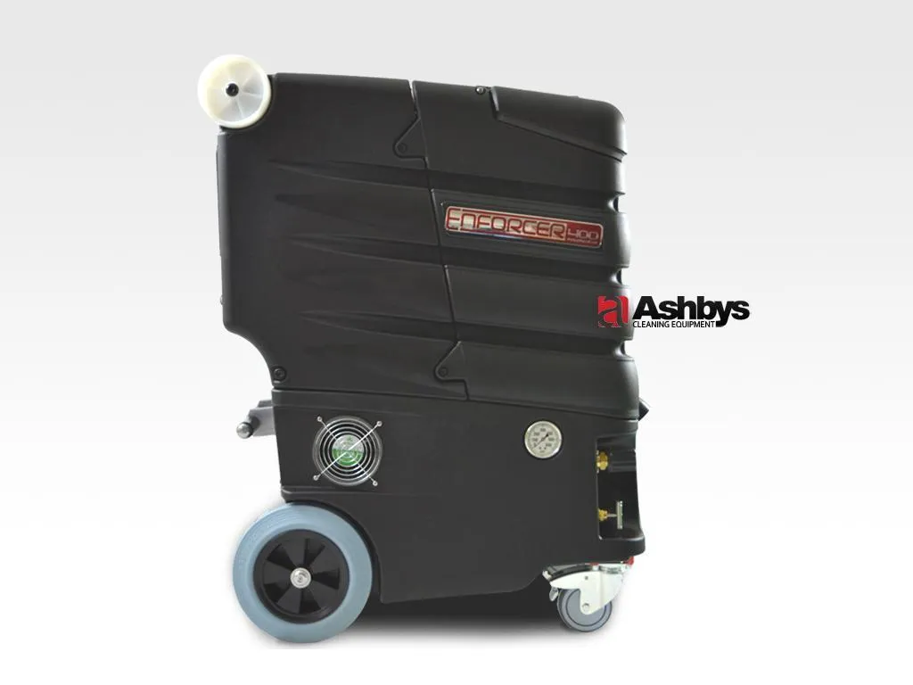 Enforcer Carpet Cleaning Machine | 800 psi | 2 x Lamb Ametek 6.6” Vacs | Remote Control & Sockets | Auto Fill & Gravity Auto-Drain Hose