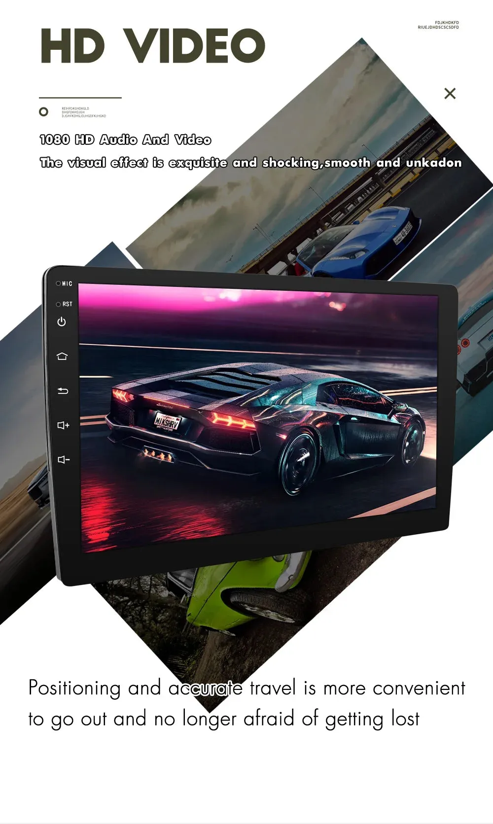ESSGOO 2 Din Android Car Radio Carplay 7 9 10 Inch Car Multimedia Video Player Stereo Radio GPS For Tesla Style Nissan Hyundai