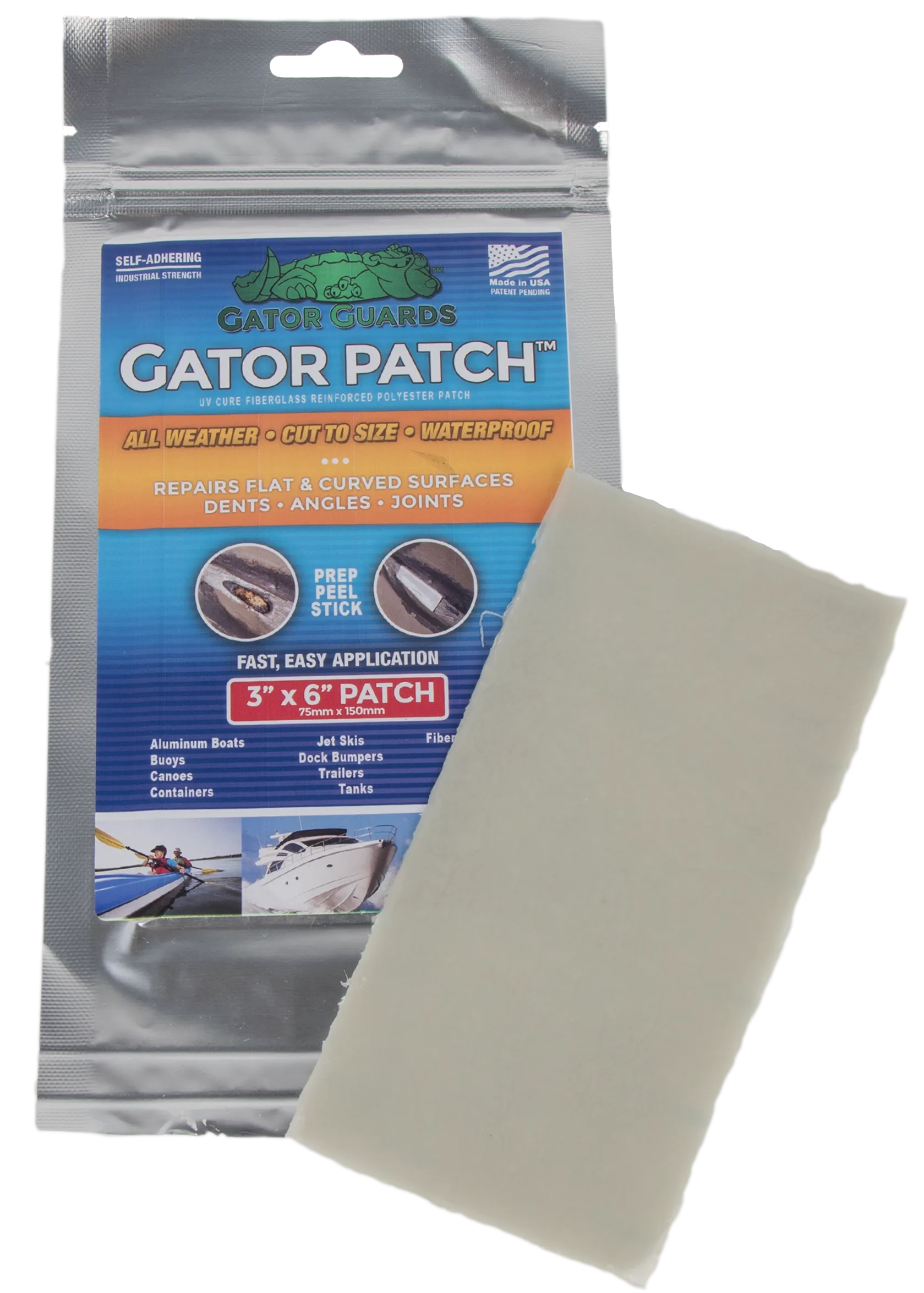 Gator Patch kayak field repair kit