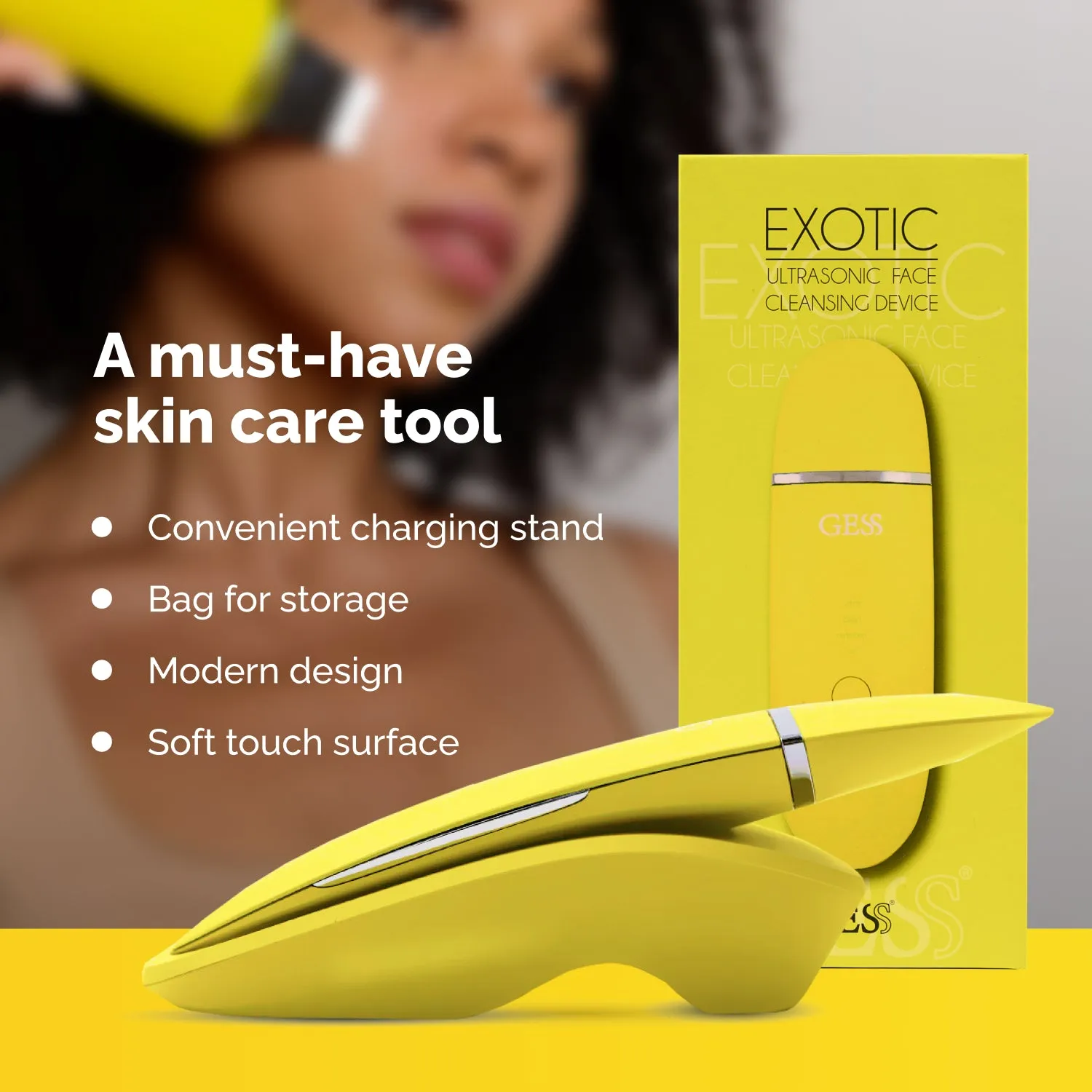GESS Exotic Original Ultrasonic Cleansing Scrubber