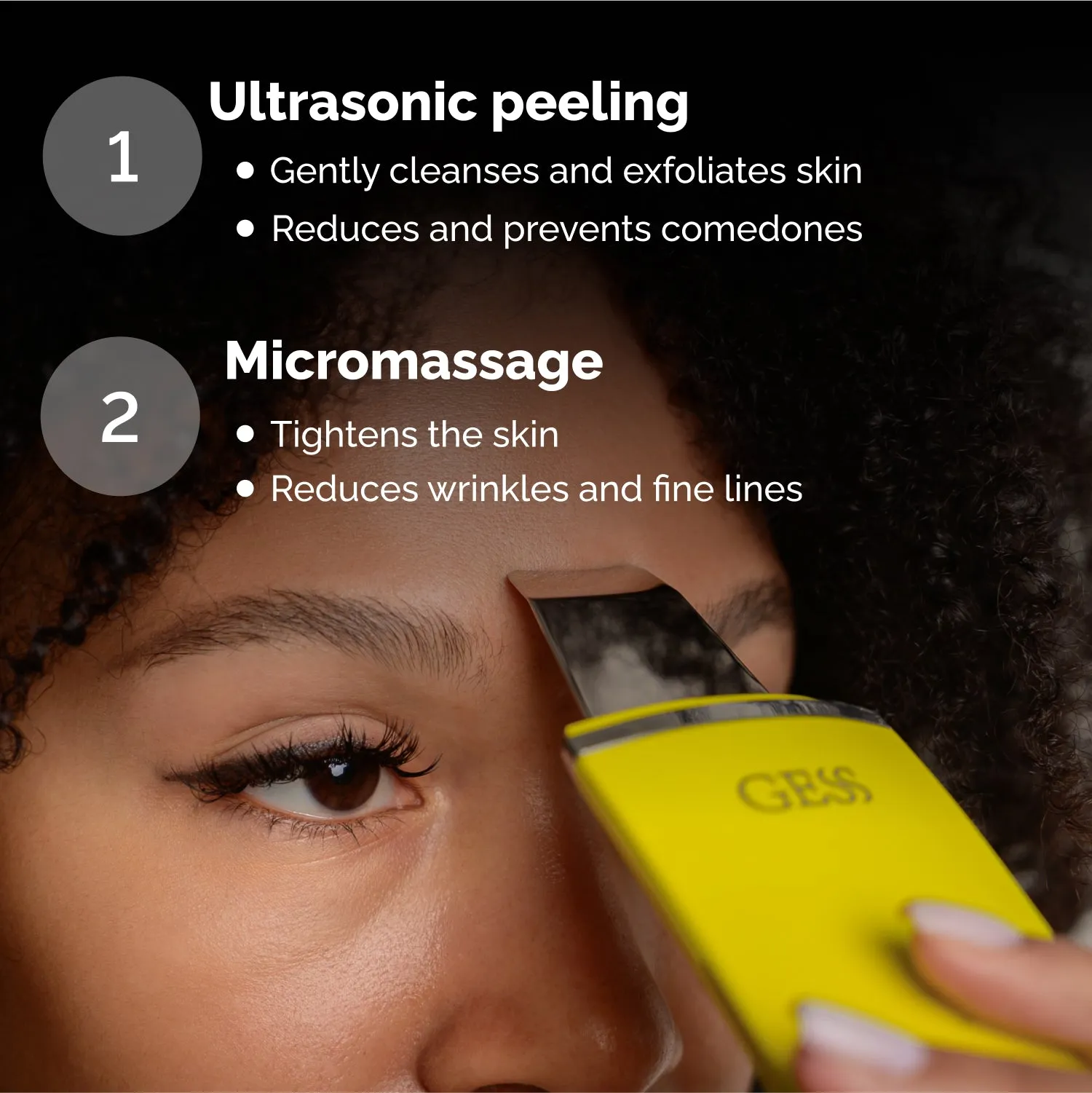 GESS Exotic Original Ultrasonic Cleansing Scrubber