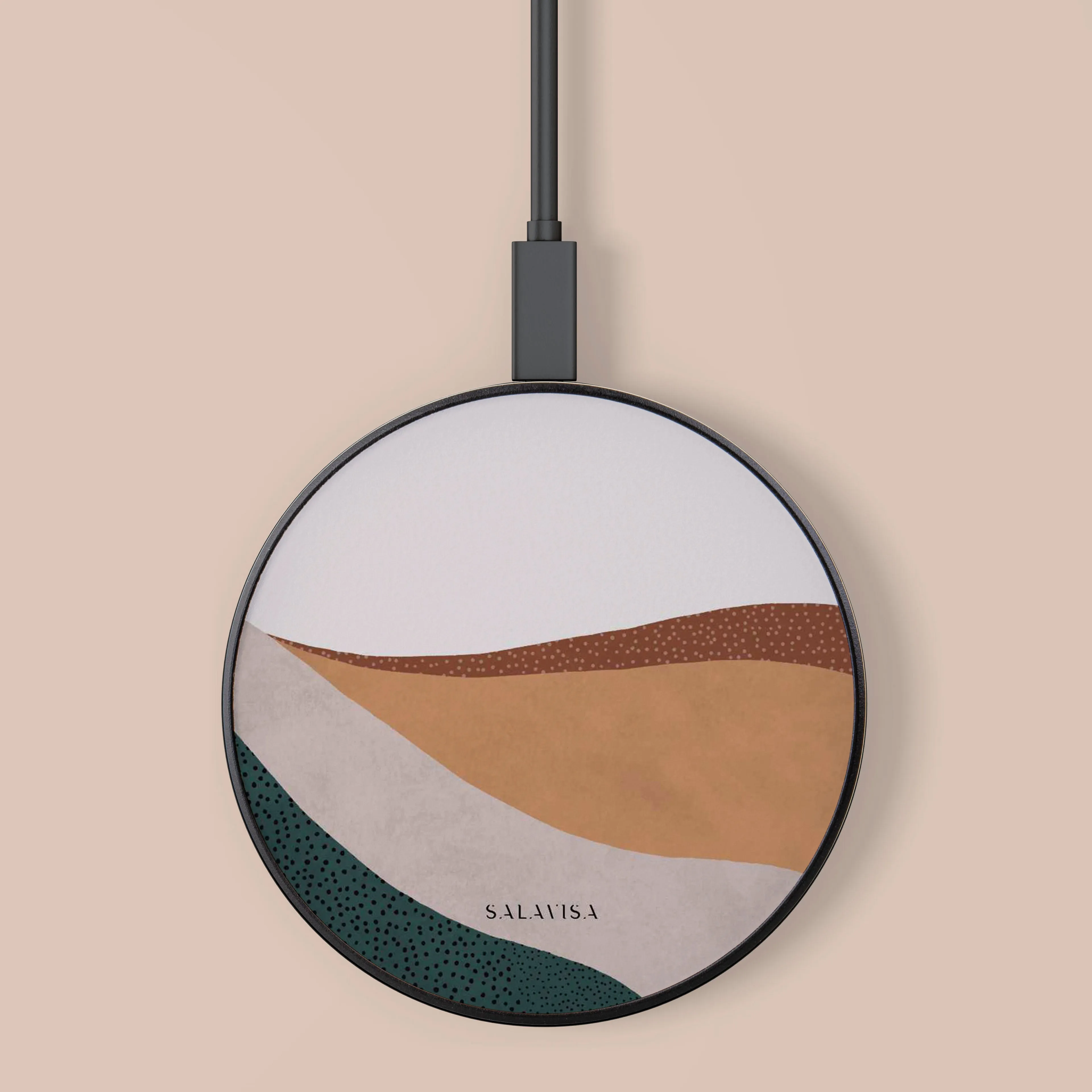 Green Mountain Climb Wireless Charger